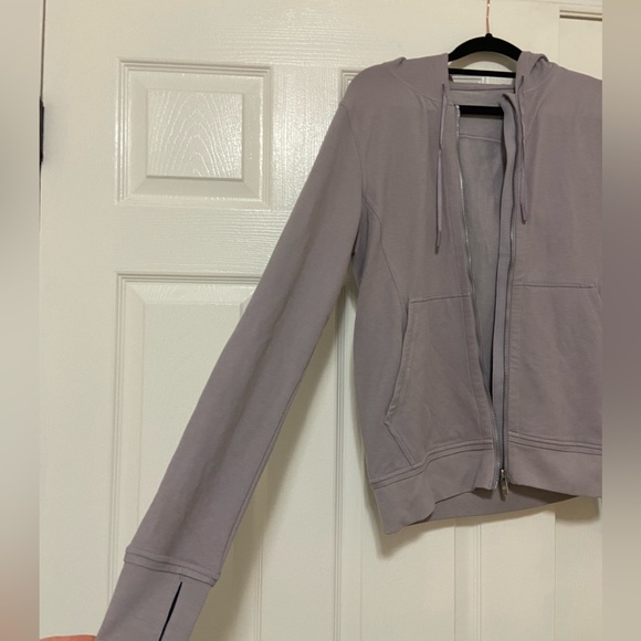 Lululemon Hooded Purple Zip Up Jacket Size 6 - Picture 3 of 11